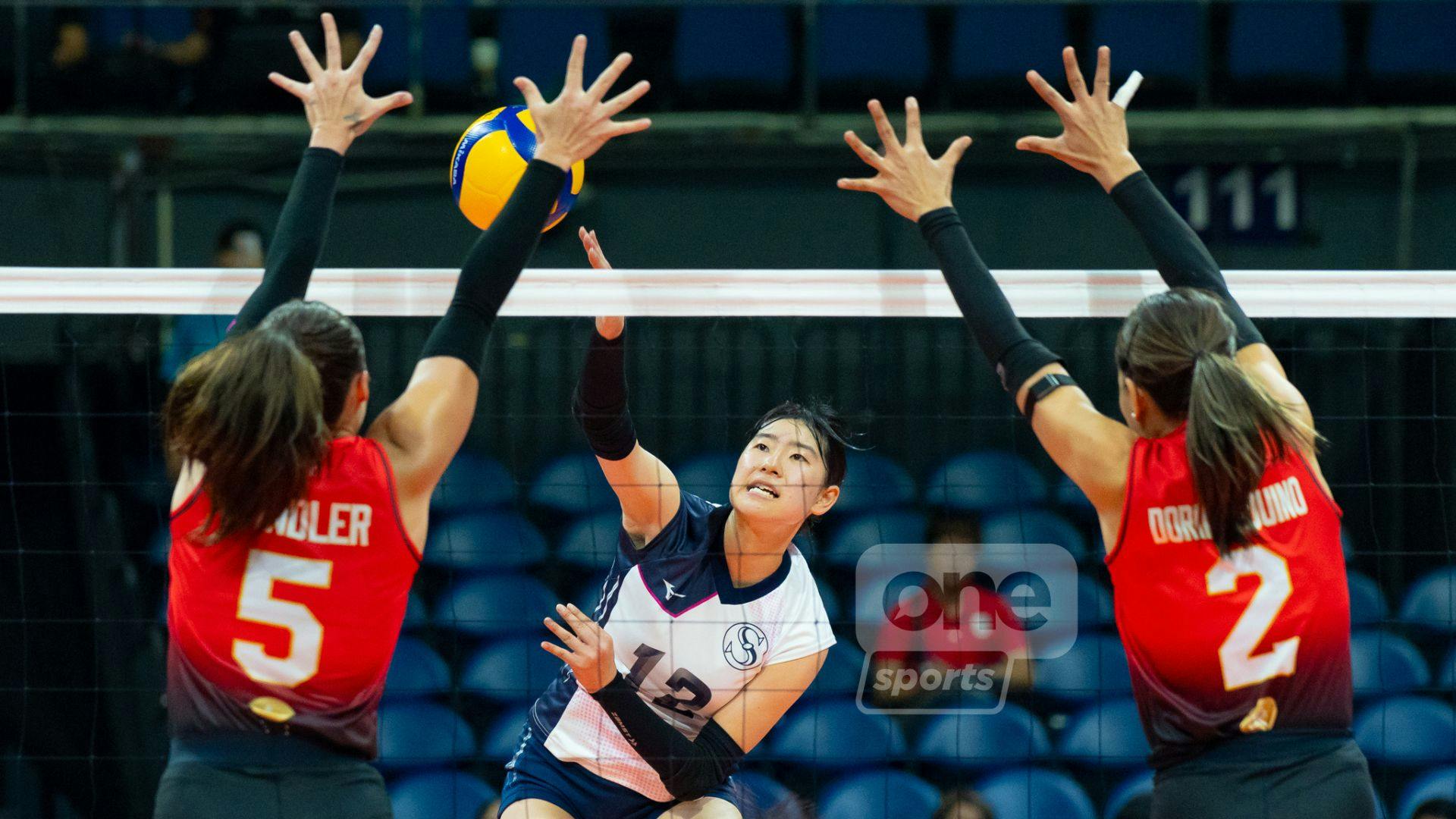 Kobe Shinwa holds off Cignal to near PVL Invitational Finals berth